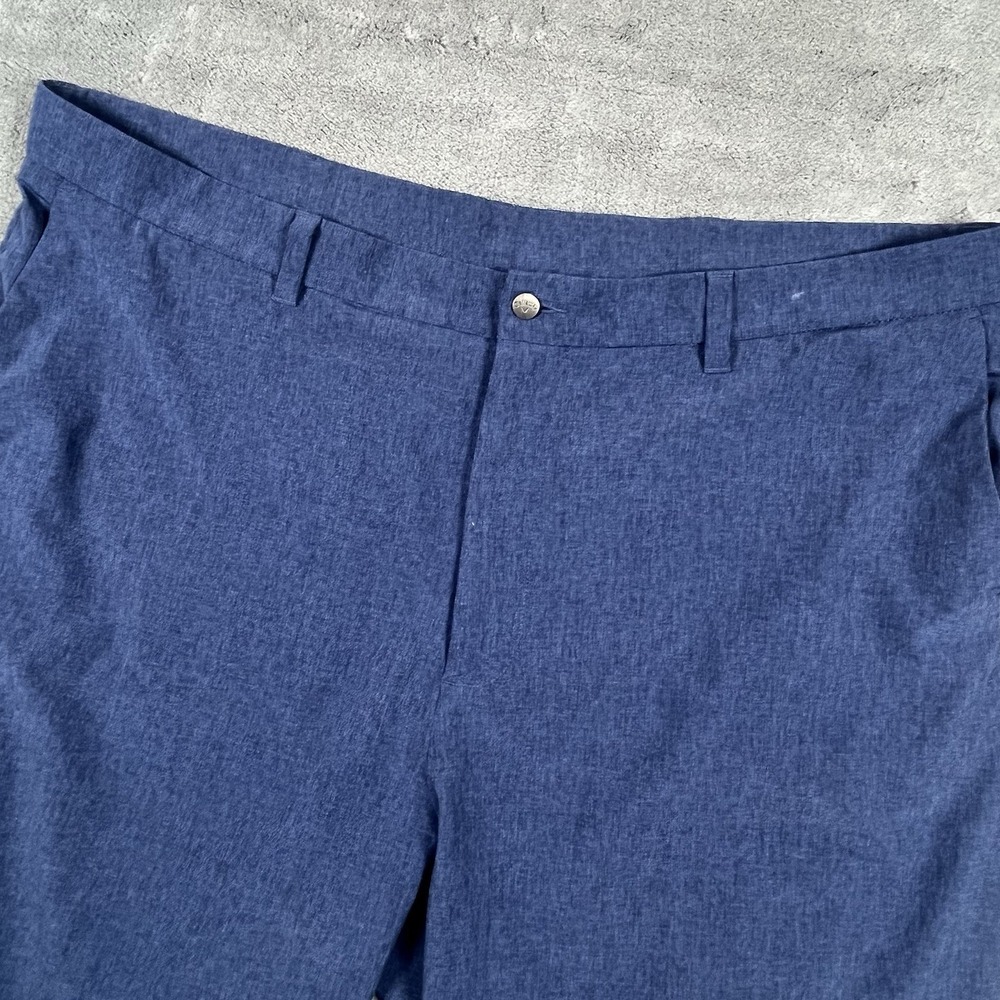 Callaway Golf Stretch Performance Shorts Men's Size 44B Chino Casual Blue